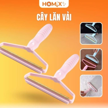 Homix cây lăn vải an toàn gỡ xơ, lông thú cưng, bụi áo, sofa, chăn – 35.275 VND