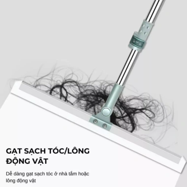 Homix Chổi Gạt Nước Cao Su Mềm - Gạt sạch nước, bụi, mảnh vụn chỉ 1 kéo, 59.500₫ 2