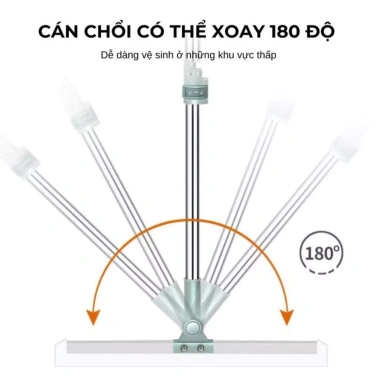 Homix Chổi Gạt Nước Cao Su Mềm - Gạt sạch nước, bụi, mảnh vụn chỉ 1 kéo, 59.500₫ 3