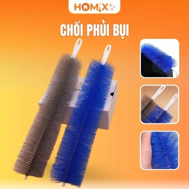 Homix chổi phủi bụi đa năng: sạch ống nước, khe cửa, tủ, sau tivi - Giá 40.800₫