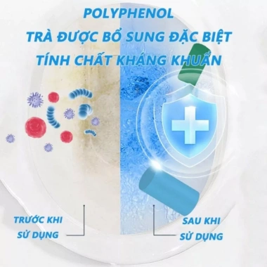 Homix Cốc Thả Bồn Cầu Khử Mùi, Diệt Khuẩn, Trắng Sáng, Tiết Kiệm Thời Gian Rửa 3