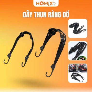 Homix Dây Thun Ràng Đồ Đàn Hồi Tốt, Giữ Chắc Khi Đi Xa, Chở Hàng Trên Xe