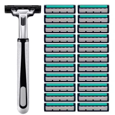 Homix Giá Đỡ & Lưỡi Dao Cạo Râu Thay Dễ Dàng, Sắc Bén - Cạo Râu, Tỉa Mép 79.050 VND