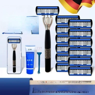 Homix Giá Đỡ & Lưỡi Dao Cạo Râu Thay Dễ Dàng, Sắc Bén - Cạo Râu, Tỉa Mép 79.050 VND