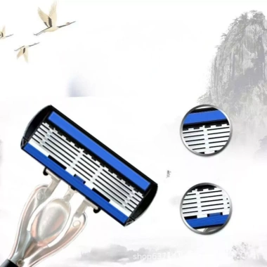 Homix Giá Đỡ & Lưỡi Dao Cạo Râu Thay Dễ Dàng, Sắc Bén - Cạo Râu, Tỉa Mép 79.050 VND