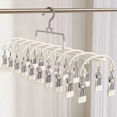 Homix Kẹp Móc Quần Áo Gấp Gọn Tiện Lợi - Treo Tất, Khăn Mặt, Đồ Lót, Khẩu Trang, Quần Áo, Giá 106.250 VND