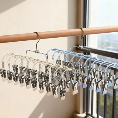 Homix Kẹp Móc Quần Áo Gấp Gọn Tiện Lợi - Treo Tất, Khăn Mặt, Đồ Lót, Khẩu Trang, Quần Áo, Giá 106.250 VND