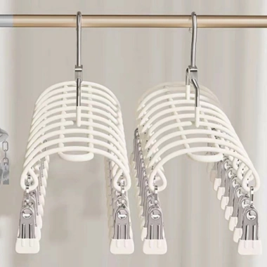 Homix Kẹp Móc Quần Áo Gấp Gọn Tiện Lợi - Treo Tất, Khăn Mặt, Đồ Lót, Khẩu Trang, Quần Áo, Giá 106.250 VND