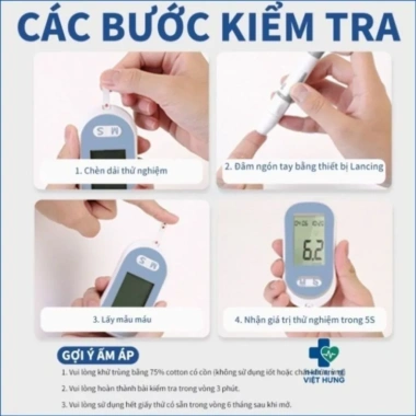 Homix máy đo đường huyết nhanh chóng, chính xác - Giá chỉ 258.400đ