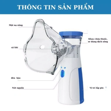 Homix máy xông hơi tạo sương siêu mịn, sâu vào phổi, hoạt động êm ái - Giá 80.750₫ 5