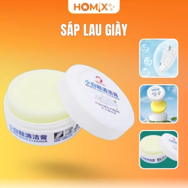 Homix Sáp Lau Giày - Làm Sạch Nhanh Không Cần Nước, Tiện Lợi, Giá 40.800₫