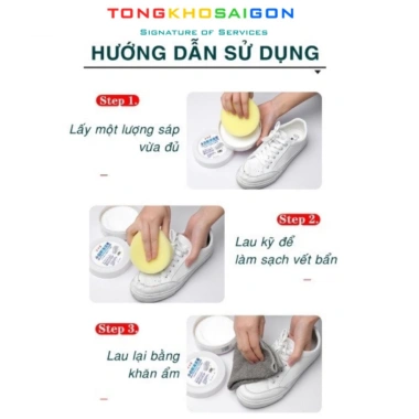 Homix Sáp Lau Giày - Làm Sạch Nhanh Không Cần Nước, Tiện Lợi, Giá 40.800₫