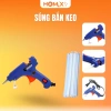 Homix súng bắn keo an toàn, gia nhiệt nhanh - Sửa đồ gia dụng, dán thủ công