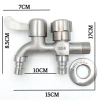 Homix vòi nước 2 đầu cấp độc lập cho máy giặt + vòi rửa tay, giá chỉ 64.400₫ 6