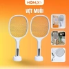 Homix vợt muỗi nhanh chóng tiêu diệt muỗi, ruồi, côn trùng chỉ 1 chạm dùng trong nhà, giá 99.450₫
