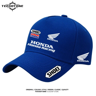 Honda Racing Suit Mùa Hè 1.219 - Mũ Bóng Chày Tùy Chỉnh, Che Nắng Cotton Thấm Mồ Hôi 2