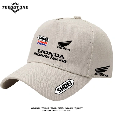 Honda Racing Suit Mùa Hè 1.219 - Mũ Bóng Chày Tùy Chỉnh, Che Nắng Cotton Thấm Mồ Hôi 3