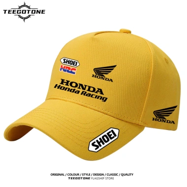 Honda Racing Suit Mùa Hè 1.219 - Mũ Bóng Chày Tùy Chỉnh, Che Nắng Cotton Thấm Mồ Hôi 7