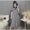 Honey Mommy Đầm Bầu Tết Sơ Mi Polo Dáng Xuông Cổ Trẻ Trung Công Sở 185k 10