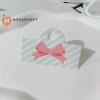 Honeyheart 100 Thẻ Gập Bao Bì Nơ Giấy Đẹp – Trưng Bày Trang Sức Handmade, Treo Thẻ Hoa 7