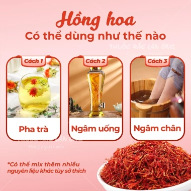Hồng hoa khô 100g - Giảm giá 30.000₫, thơm ngon, bổ dưỡng, giá siêu tiết kiệm