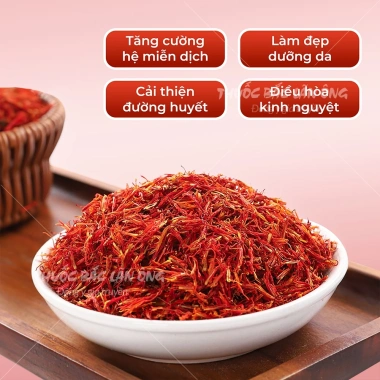 Hồng hoa khô 500g - Hỗ trợ lưu thông khí huyết, giảm mỡ, giá chỉ 180.000đ 3 Hồng hoa khô 500g - Hỗ trợ lưu thông khí huyết, giảm mỡ, giá chỉ 180.000đ 3