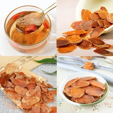 Hồng sâm 100g sâm cát lâm thái lát không tẩm mật ong - dùng pha trà, nấu canh, tốt cho sức khỏe - 88.000₫ 4
