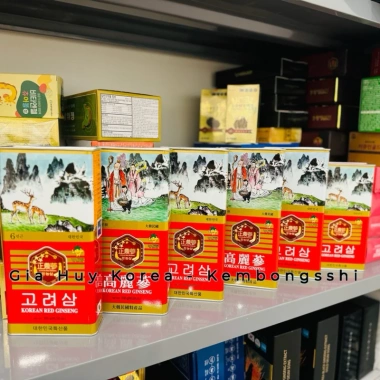 Hồng sâm củ khô 300g Hàn Quốc – Hộp thiếc cao cấp, hộp con nai, giá chỉ 999.000₫ 4 Hồng sâm củ khô 300g Hàn Quốc – Hộp thiếc cao cấp, hộp con nai, giá chỉ 999.000₫ 4