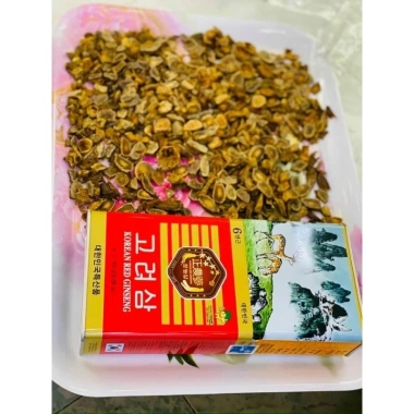 Hồng sâm củ khô 300g Hàn Quốc – Hộp thiếc cao cấp, hộp con nai, giá chỉ 999.000₫