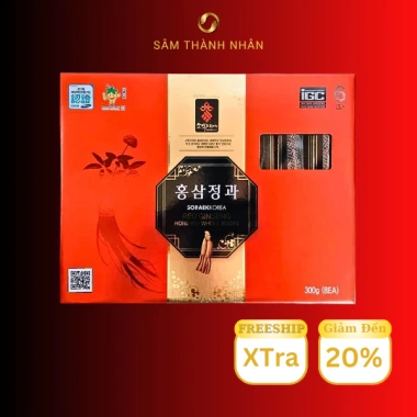 Hồng Sâm Củ Tẩm Mật Ong Sobaek 8 Củ 300g Tăng sức đề kháng, giá ưu đãi 734.999₫