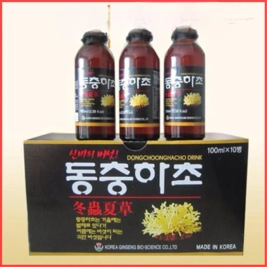 Hồng sâm Đông Trùng Linh Chi Hàn Quốc 10 chai 100ml - Giá ưu đãi 59.257 VND 6