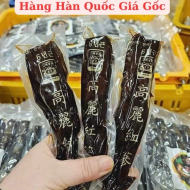 Hồng Sâm Hàn Quốc Nguyên Củ 6 Năm Tuổi 500g Tẩm Mật Ong Bồi Bổ Nguyên Khí Giá 890k