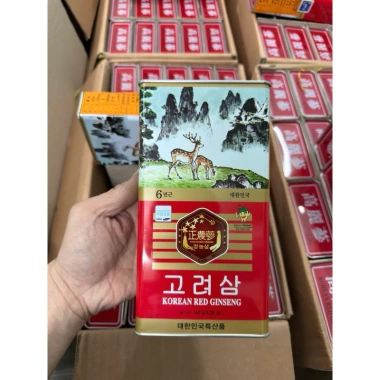 Hồng Sâm Khô Cao Ly Hộp Thiếc Nguyên Củ Hàn Quốc Lê Nga Nhân Sâm 1.050.000₫
