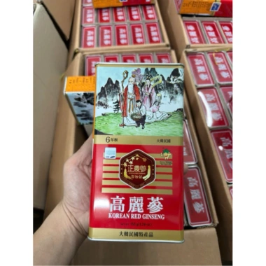 Hồng Sâm Khô Cao Ly Hộp Thiếc Nguyên Củ Hàn Quốc Lê Nga Nhân Sâm 1.050.000₫