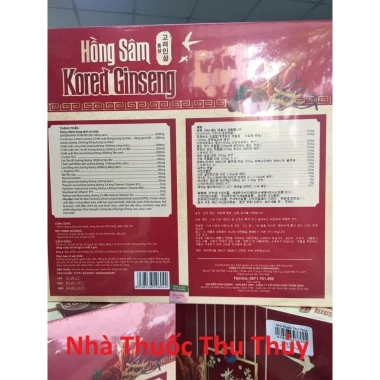 Hồng Sâm KoRed Ginseng + Yến Sào, Nấm Linh Chi, Đông Trùng Hạ Thảo - Tăng Cường Sức Khỏe, Giá Ưu Đãi 325.000đ