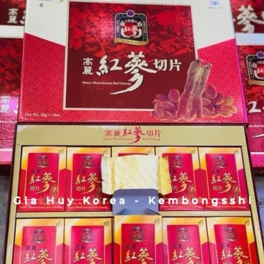 Hồng sâm lát mật ong Hàn Quốc SAMBOK 200gr - Giá 479k, tăng sức đề kháng 6