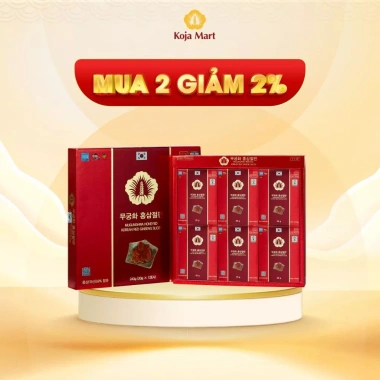 Hồng Sâm Lát Tẩm Mật Ong Hàn Quốc Mugunghwa Tăng Sinh Lực, Miễn Dịch, 1.5 Triệu Hồng Sâm Lát Tẩm Mật Ong Hàn Quốc Mugunghwa Tăng Sinh Lực, Miễn Dịch, 1.5 Triệu