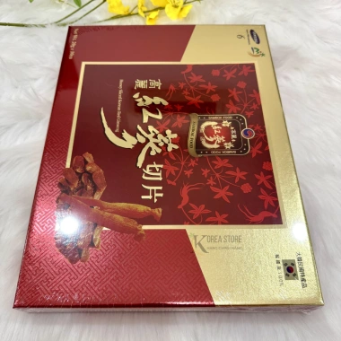 Hồng Sâm Lát Tẩm Mật Ong Sambok Bồi Bổ Sức Khỏe Hộp 10 Gói 20g Giá chỉ 395.000