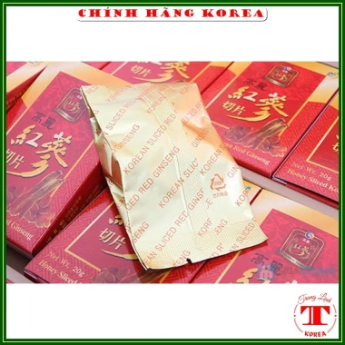 Hồng sâm lát tẩm mật ong Sambok Hàn Quốc 200gr - Chính hãng, giảm giá 489k