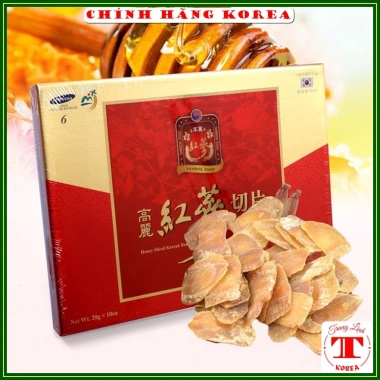 Hồng sâm lát tẩm mật ong Sambok Hàn Quốc 200gr - Chính hãng, giảm giá 489k