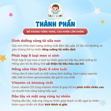 Hồng Sâm Thạch PHealt Cho Bé Hàn Quốc - Tăng Đề Kháng, Ăn Ngon Ngủ Ngon, Giá 176k 2