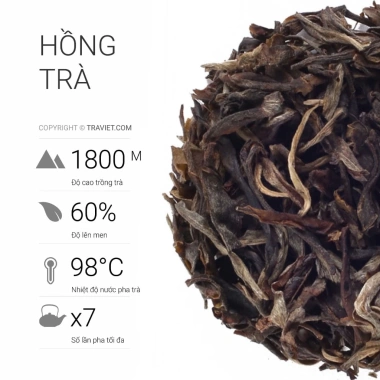 Hồng Trà Hà Giang Cao Cấp – Trà Đen Hương Ngọt Thanh, Dễ Uống, Quà Tết Nguyên Đán Bính Ngọ 2.026 – Giá 415.000 VND