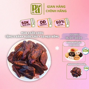 Hồng xiêm sấy dẻo Sapoche Phú An 100g - Mứt healthy giảm giá 89.000đ, 112.140đ 2 Hồng xiêm sấy dẻo Sapoche Phú An 100g - Mứt healthy giảm giá 89.000đ, 112.140đ 2