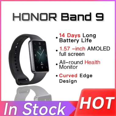 Honor Band 9 – Đồng hồ thông minh đo oxy, theo dõi sức khỏe, thể thao, màn hình cảm ứng màu, giảm còn 1,1 triệu