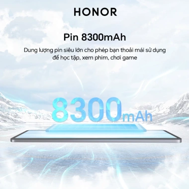 Honor Pad X8a 4GB 128GB - Màn hình 11 inch 90Hz, Pin 8.300mAh, BH 18 tháng - 4.189.000đ