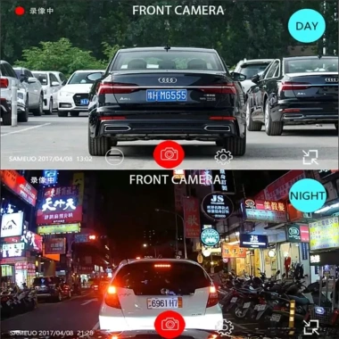 Honsoee U680 Dash Cam 4K 1.080P WDR WiFi – Giám sát đỗ xe 24h, quay nét, an toàn lái 4