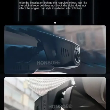 Honsoee U680 Dash Cam 4K 1.080P WDR WiFi – Giám sát đỗ xe 24h, quay nét, an toàn lái 8