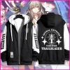 Hoodie anime Honkai Star Rail có dây kéo unisex - Giá ưu đãi 277.560 VND