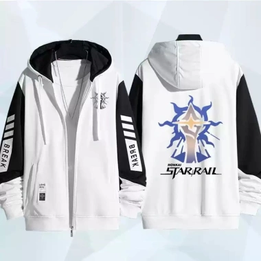 Hoodie anime Honkai Star Rail có dây kéo unisex - Giá ưu đãi 277.560 VND 6 Hoodie anime Honkai Star Rail có dây kéo unisex - Giá ưu đãi 277.560 VND 6