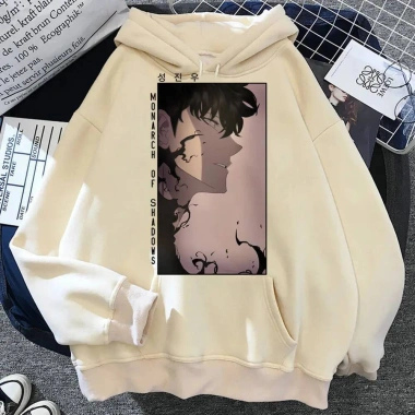 Hoodie Solo Leveling họa tiết truyện tranh Y2K anime, thoải mái – Giá 207.360₫ 2